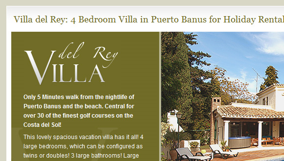 Villa del Rey