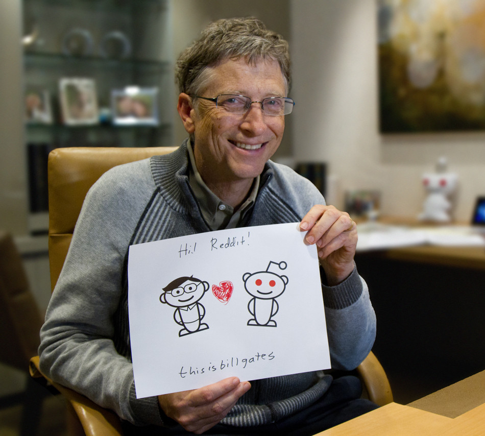 Bill Gates Reddit AMA