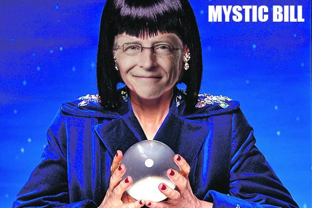 Mystic Bill Gates - fortune teller