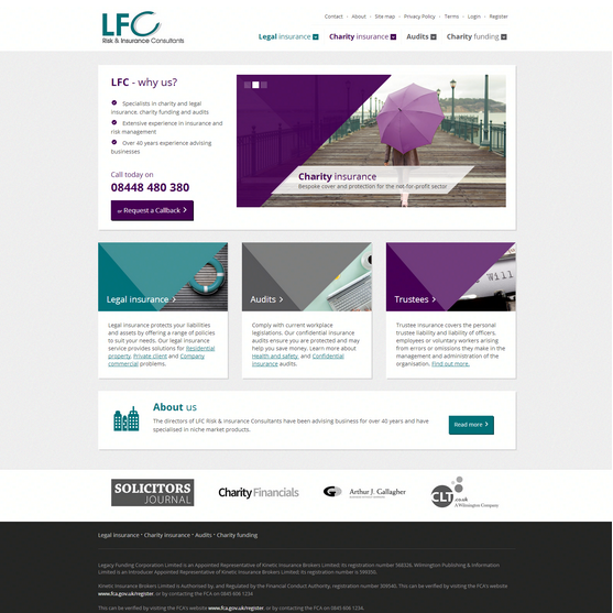 LFC Website Redesign