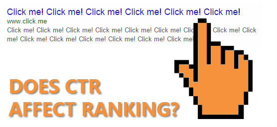 Does CTR affect ranking?