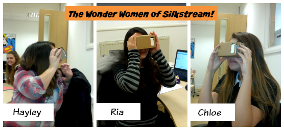 Google Cardboard with Silkstream