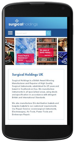 Surgical Holdings Mobile Design