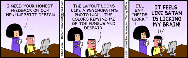 Psychopath's Web Design Comic