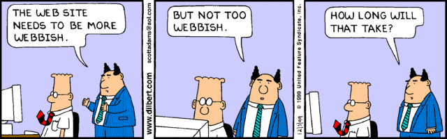Webbish Web Design Comic
