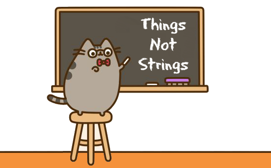 Things Not Strings