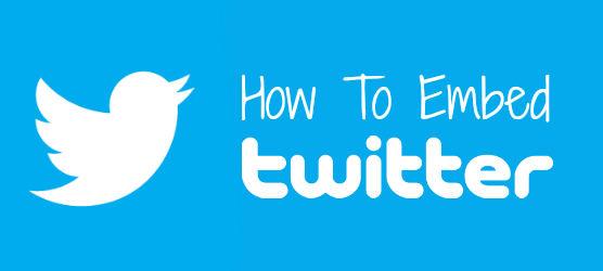 How To Embed Twitter