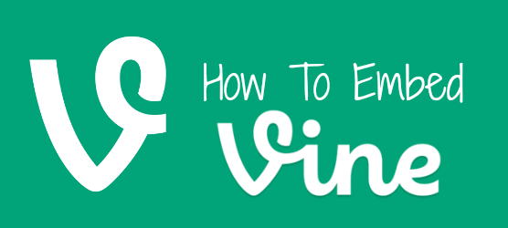 How To Embed Vine