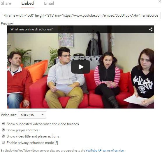 How To Embed YouTube Videos