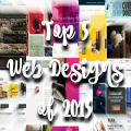 Top 5 Web Designs of 2015 Thumbnail