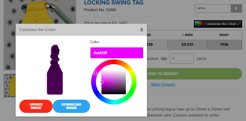 ESP Display Colour Picker