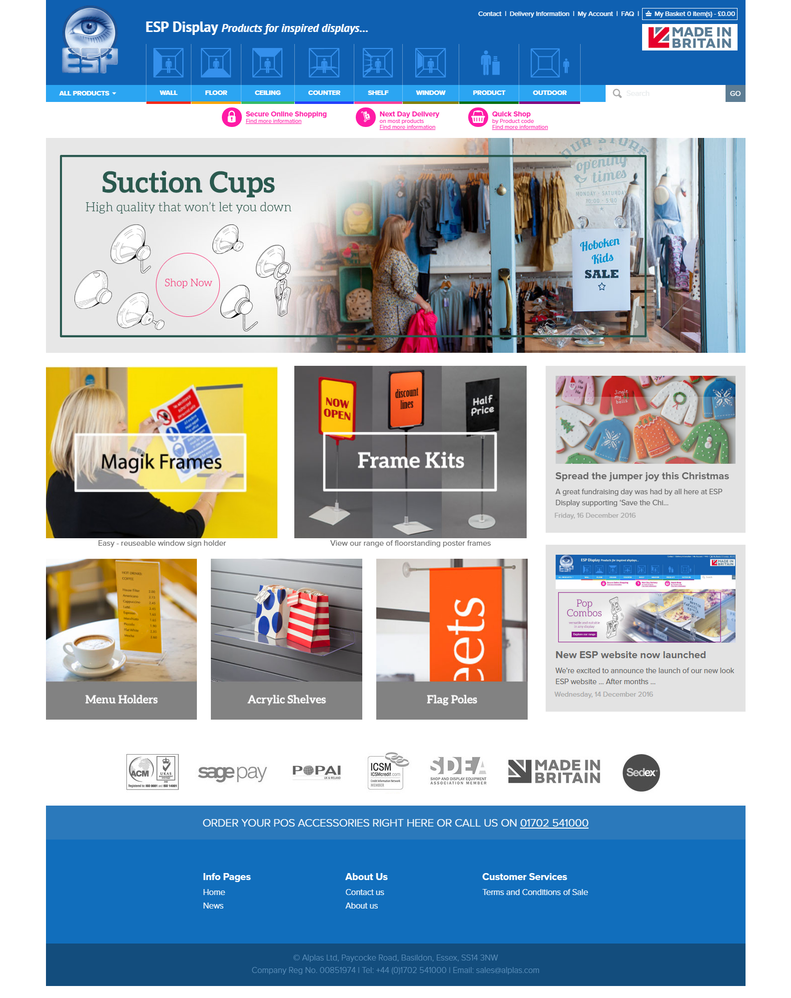 ESP Display Homepage