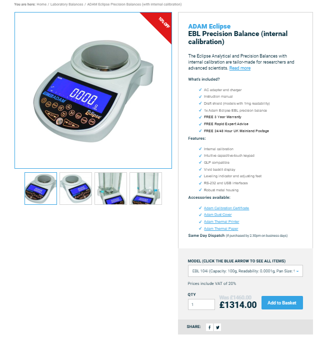 Braymont UK Product Page Design