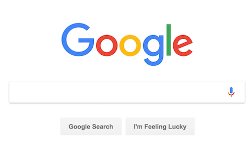 Google Search Homepage