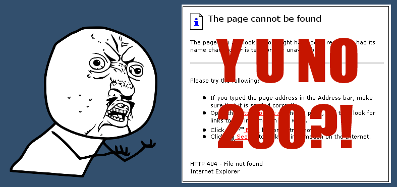 404 Error Meme