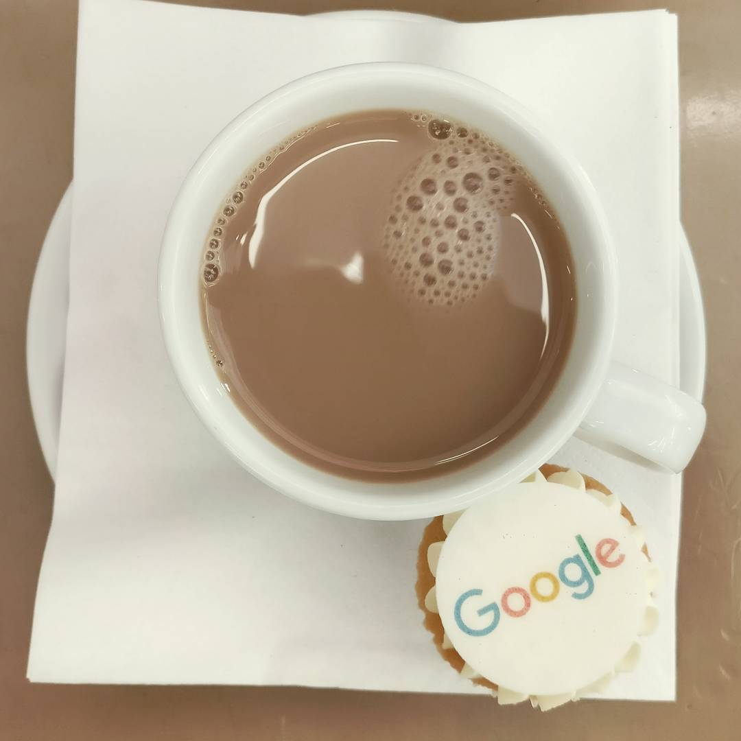 Google Digital Garage Coffee and Cupcake