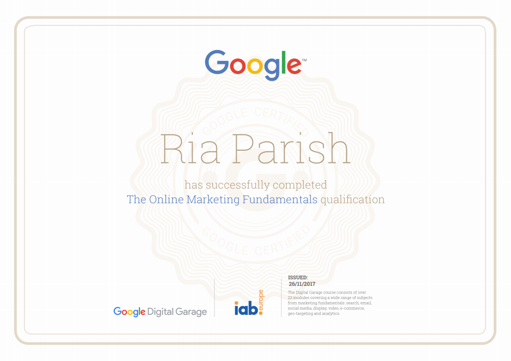 What is Google Digital Garage? - Silkstream