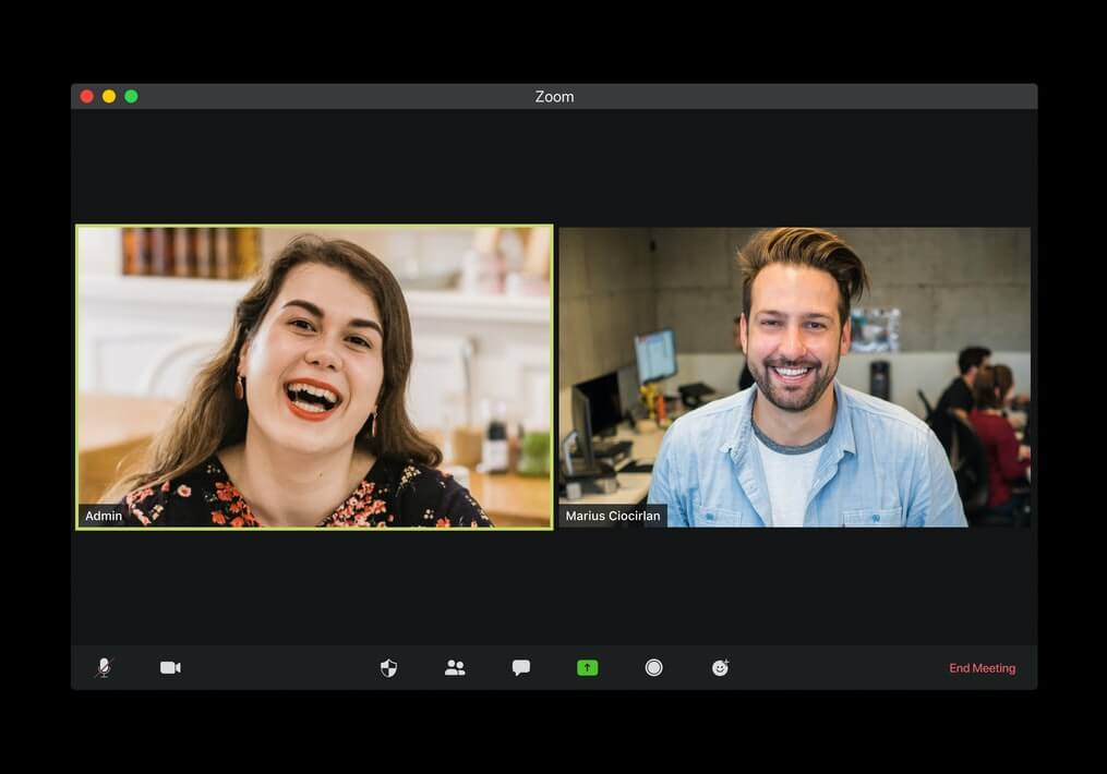 Video Chat on Zoom