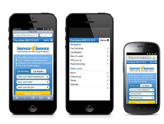 Mobile Website Service 4 Service